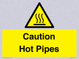 Caution Hot Pipes